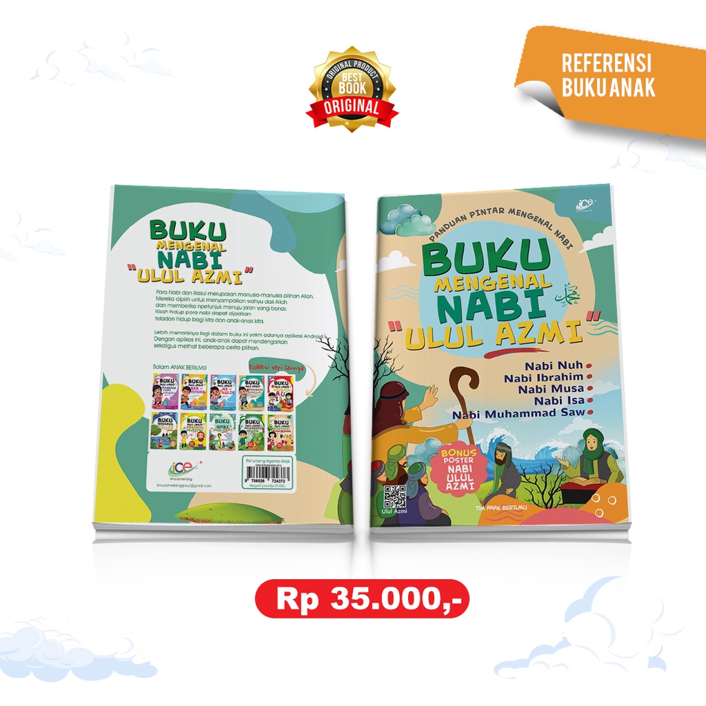 buku anak mengenal nabi ulul azmi