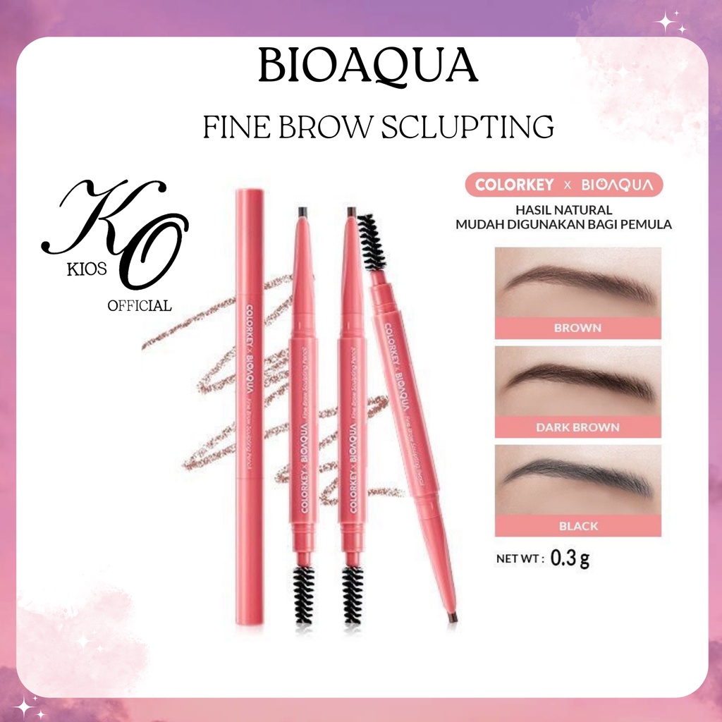 Colorkey X Bioaqua Fine Brow Sclupting Pencil