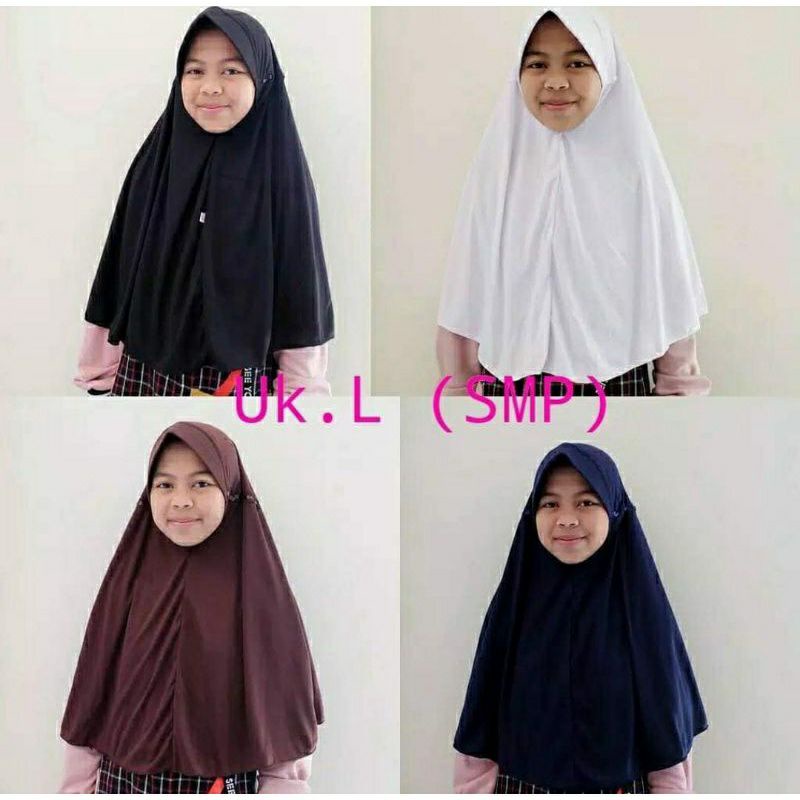 rabbani kw/hijab anak sekolah/hijab L, XL