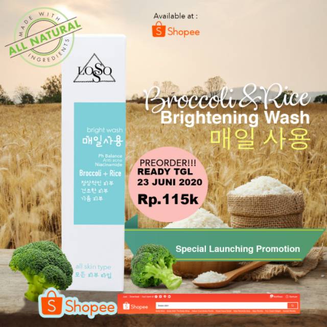 LOSSO BRIGHTENING WASH