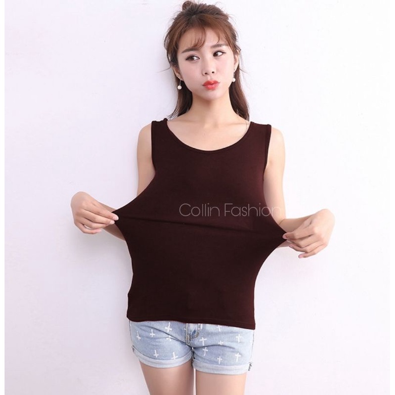 Promo - Singlet Wanita / Tanktop Tali Lebar Wanita L XL XXL JUMBO