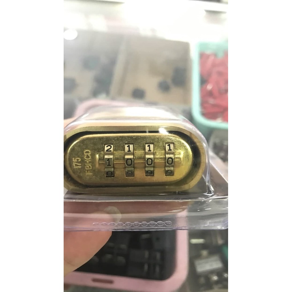 Gembok Masterlock 175D/ Padlock 50mm pakai kode / Masterlock Code 50mm ~El~Xt1~