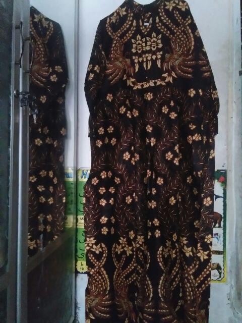 Hanggono Couple Ori Najwa/ Couple Batik / Gamis Batik Couple / Couplr Gamis / Gamis Syari / Busui