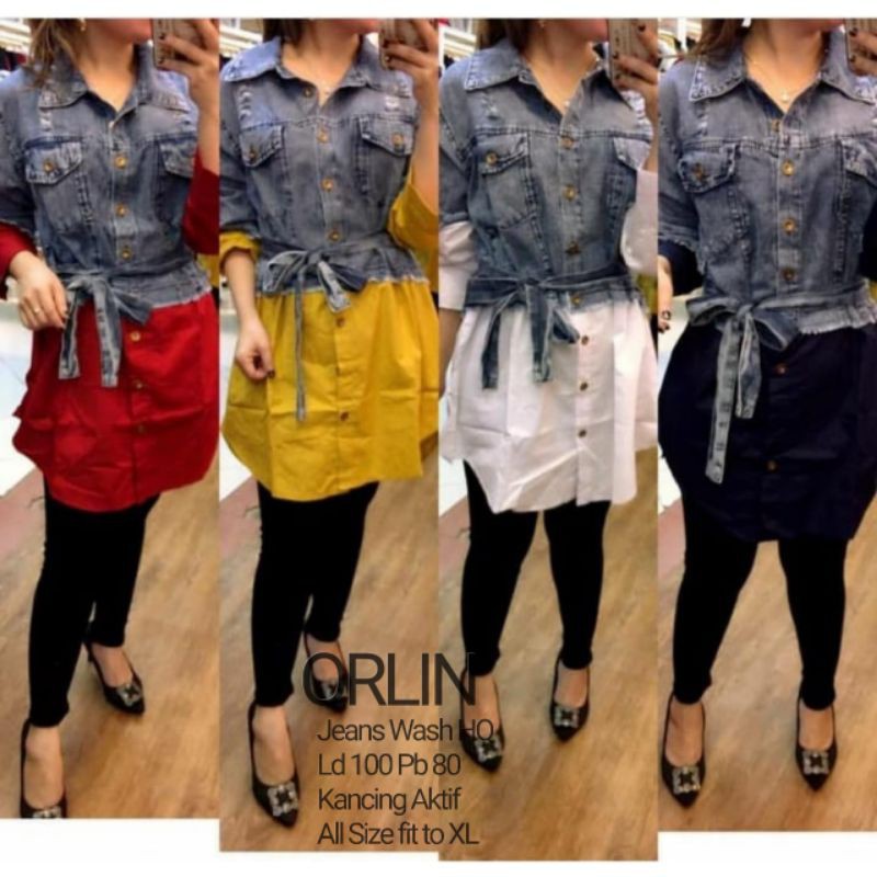 ORLIN TUNIK JEANS
