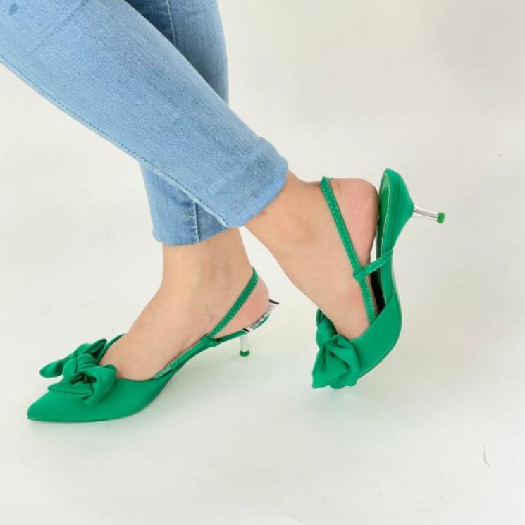 Langsung Beliii.. PROMO SALE Zara Shoes Heels 5 cm pita blue pink green black yellow sepatu sandal p