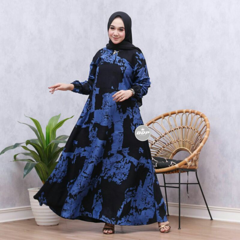 ANNAJA GAMIS SHABILA SHAKILA | gamis busui Motif MARMER