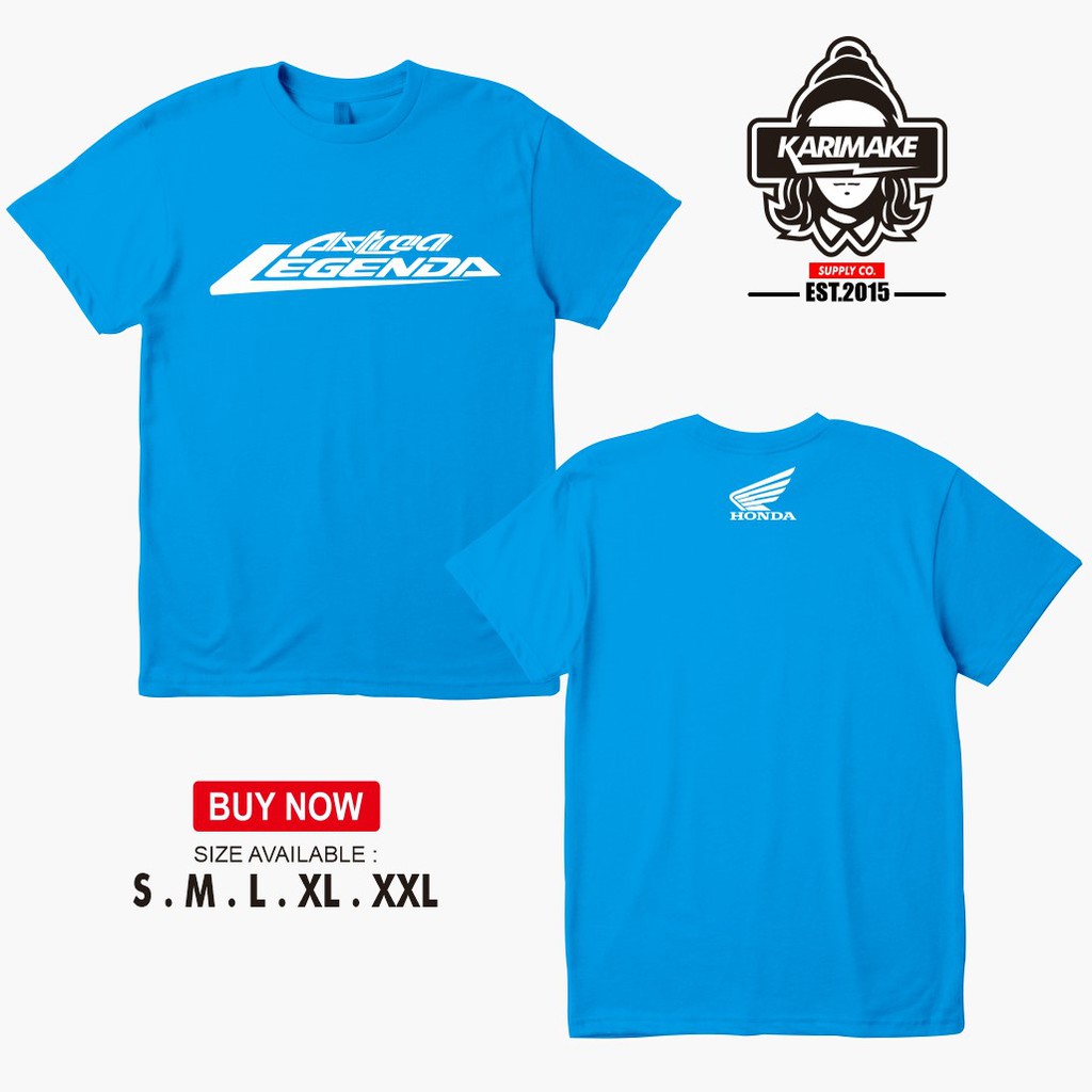 Jual Kaos Baju Motor Honda Astrea Legenda Kaos Otomotif Karimake Indonesia Shopee Indonesia