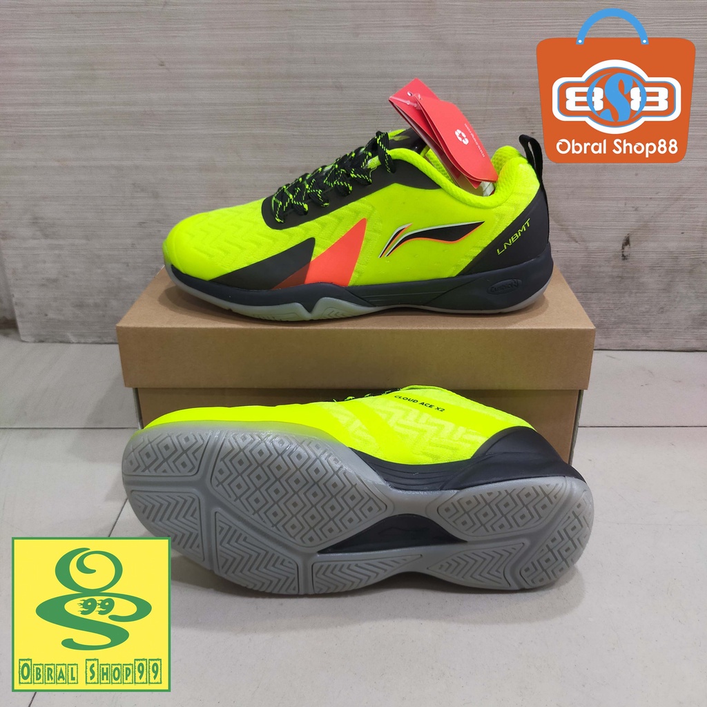 SEPATU BADMINTON LINING CLOUD ACE X2 ORIGINAL
