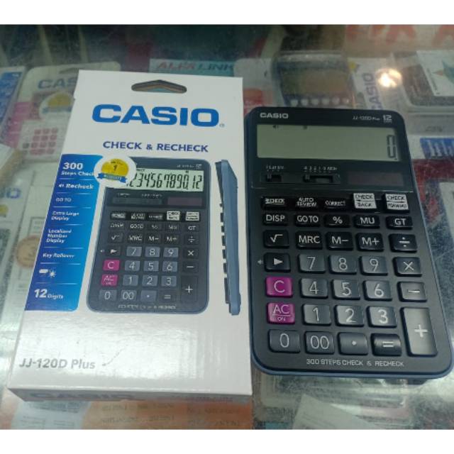 

Kalkulator casio jj120d plus original