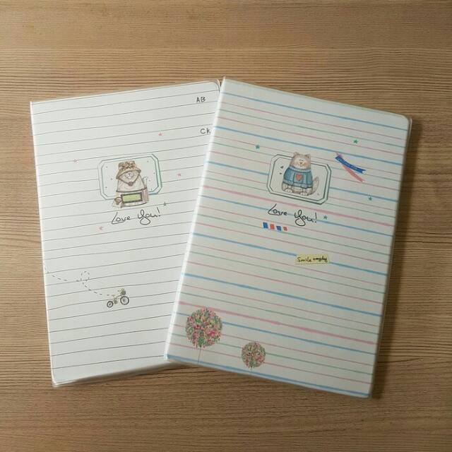 

Buku Tulis A5 Bersampul Kucing Love You