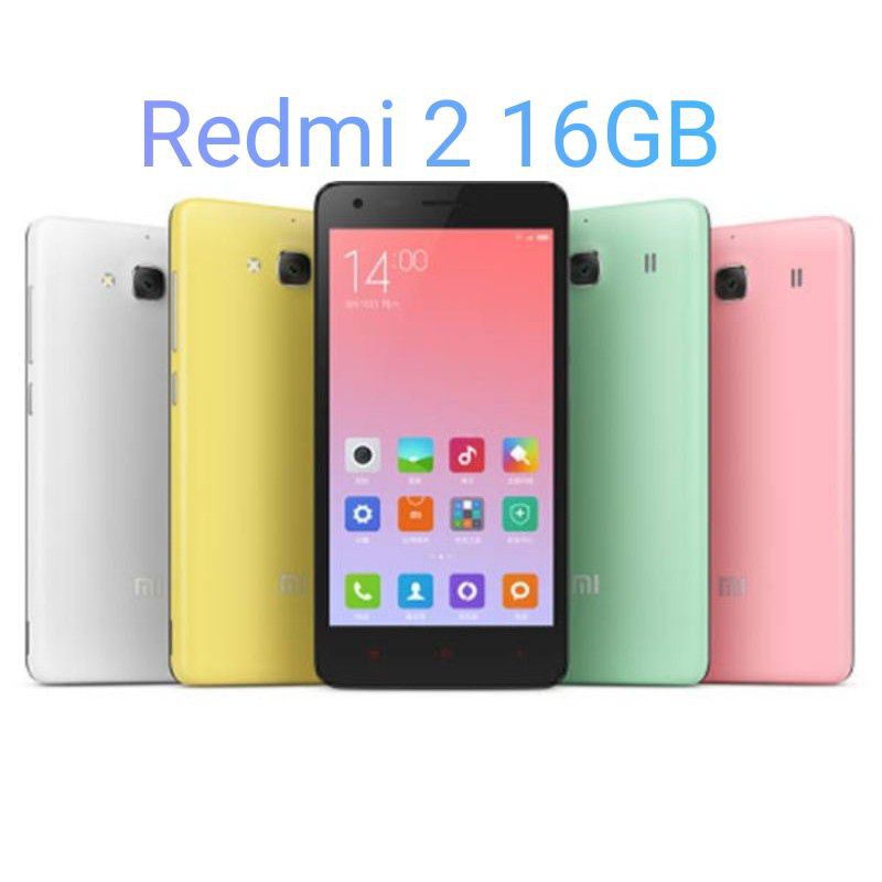 JUAL MURAH Xiaomi Redmi2 2/16GB Qualcomm 4G Enhanced Edition TERBARU