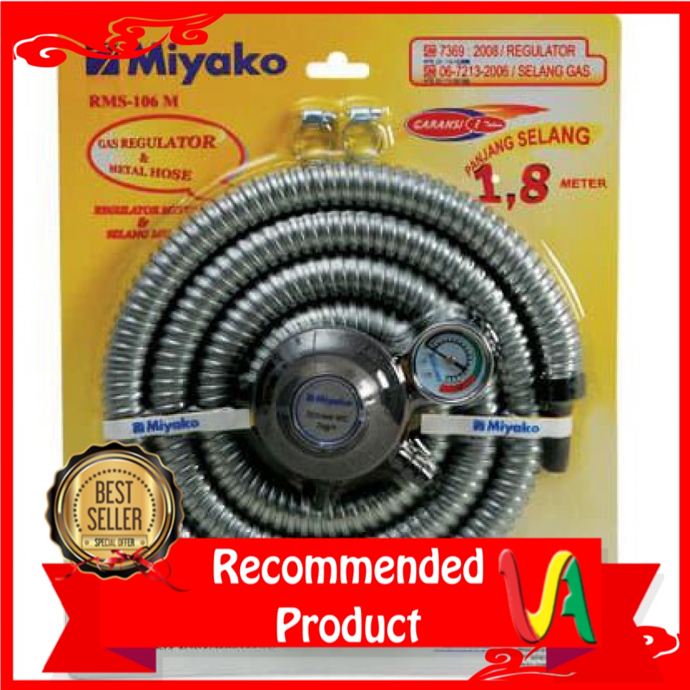 Alat Dapur / Miyako Rms-106m Regulator / Selang Gas