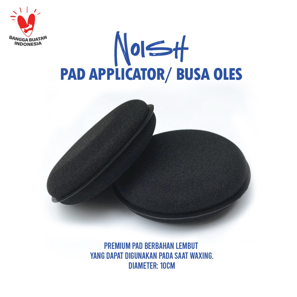 Busa poles / Busa waxing / Applicator pad / busa aplikator / Busa semir sepatu / Diameter 10 cm