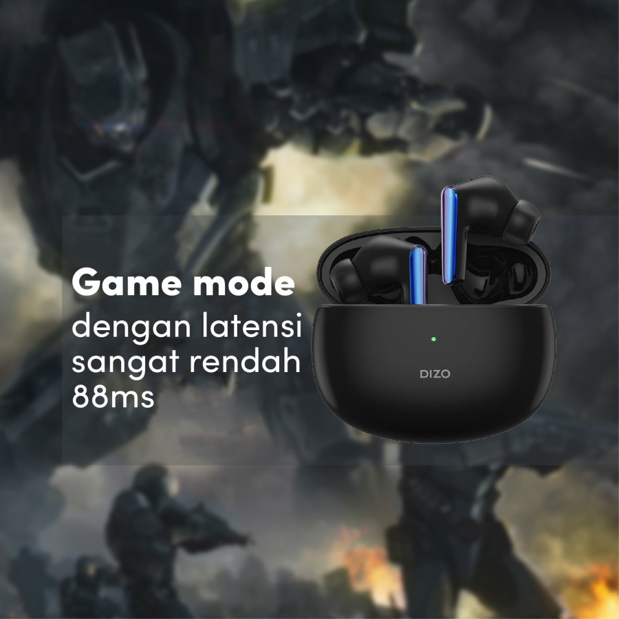 DIZO by realme Buds Z TWS Bluetooth Earphone Low Latency Mode Game