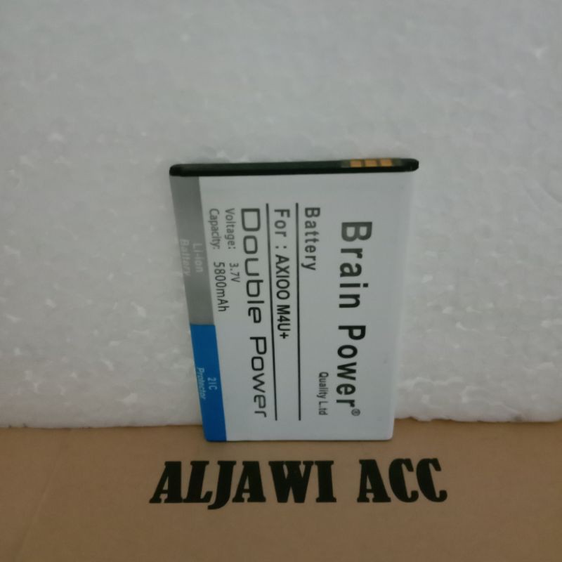 Baterai Bt Batre Battery Axioo Picophone M4 / M2 M4U+ M4U Plus Double Power Battery