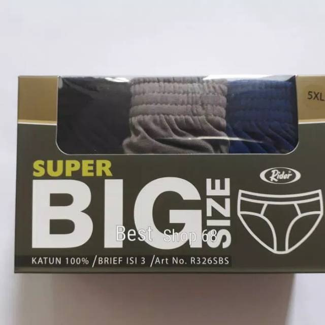 Celana Dalam Pria Rider Big 5XL / 6XL