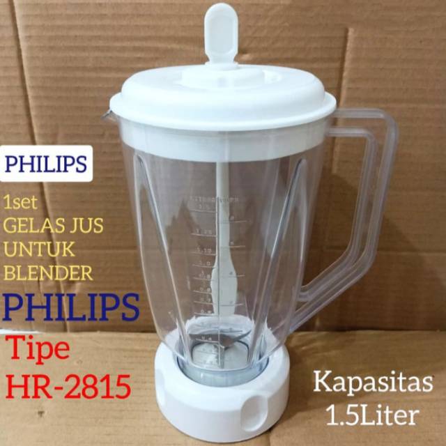 Gelas juice blender philips tipe HR-2815