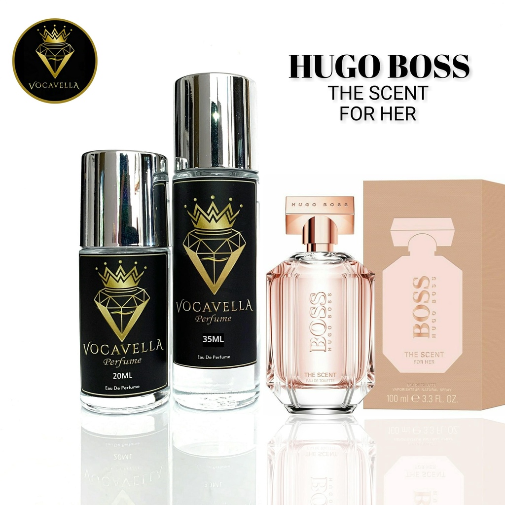Parfum Wanita Aroma Hugo Boss The Scent For Her dengan aroma manis