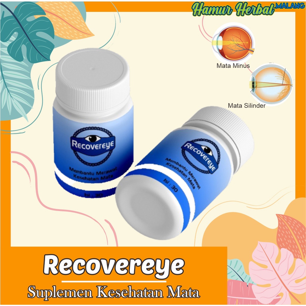 RECOVEREYE – Mengobati Mata Bermasalah vitamin mata minus / vitamin mata silinder / vitamin mata