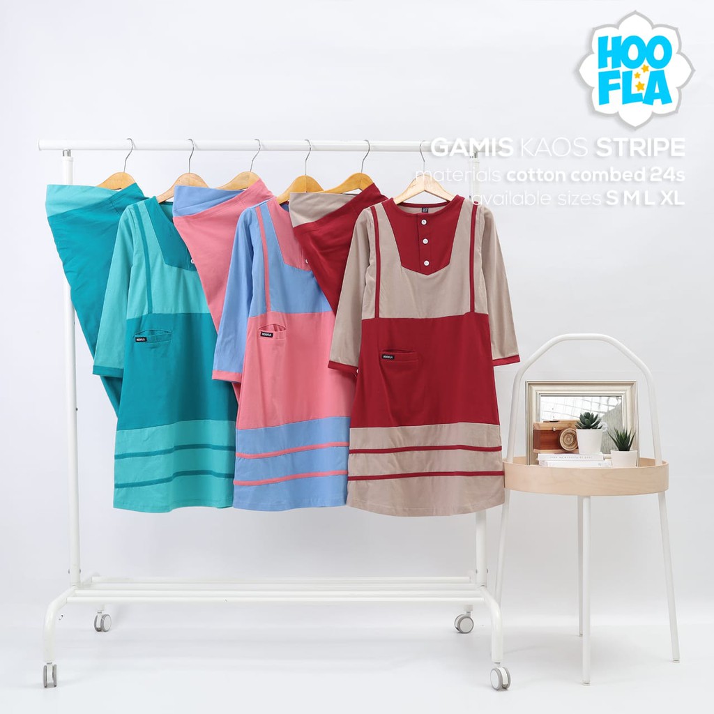 Gamis Anak Perempuan Muslim SET KERUDUNG Branden Orginal | Hoofla Kids | kode GKS