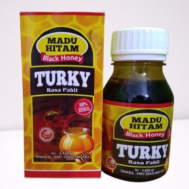 

Madu Hitam Turky Black Honey I MADU TURKI 420g Dijamin Asli Original 100% I BLACK HONEY