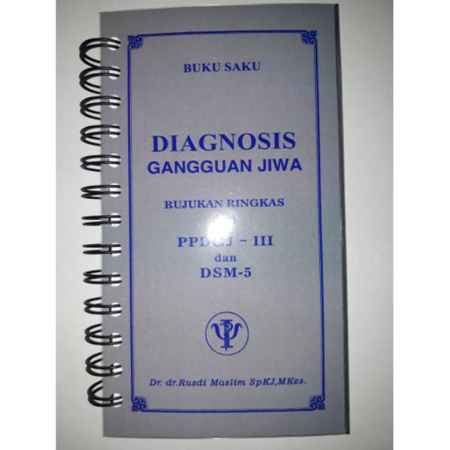 BUKU SAKU DIAGNOSIS GANGGUAN JIWA