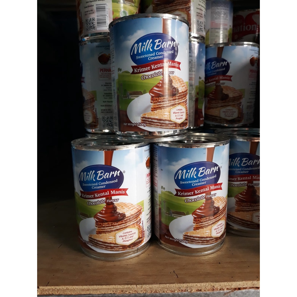 MILK BARN COKLAT/ KRIMER KENTAL MANIS / SUSU KENTAL MANIS
