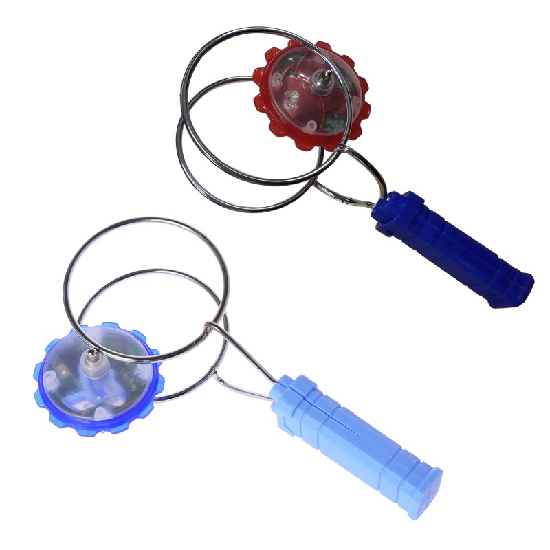 Mary Gyro Roda Magic Spinning LED Cahaya Warna-Warni Gyro YoYo Mainan Anak Hadiah