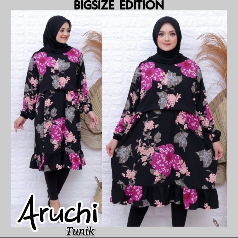 BISA COD TUNIK JUMBO LD 120 CM ARUCHI xxxl