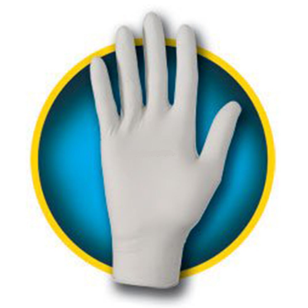 Sarung tangan karet medis / Examination Gloves Latex, Eceran harga per pcs