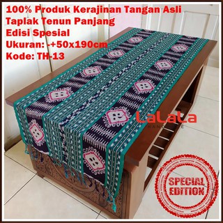 Taplak Meja Panjang Tenun Ikat Etnik Terbaru Table Cover 