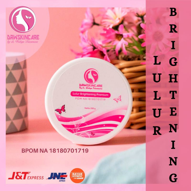 Lulur /Lulur Brightening/Bleaching/lulur badan BPOM Drwskincare