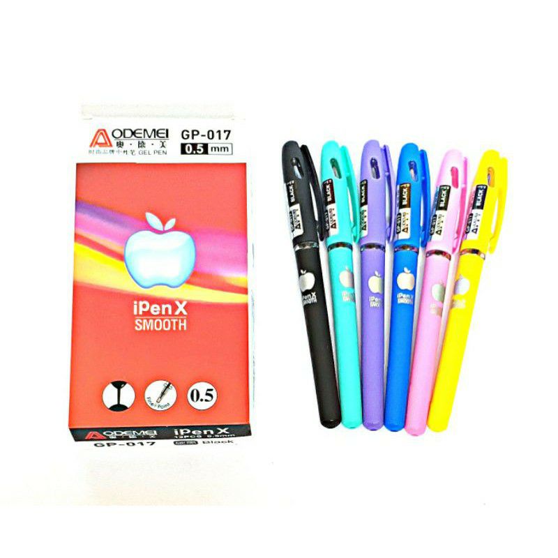 

Pulpen Gel apple odemei ipen x / pen gel warna warni / pen apple