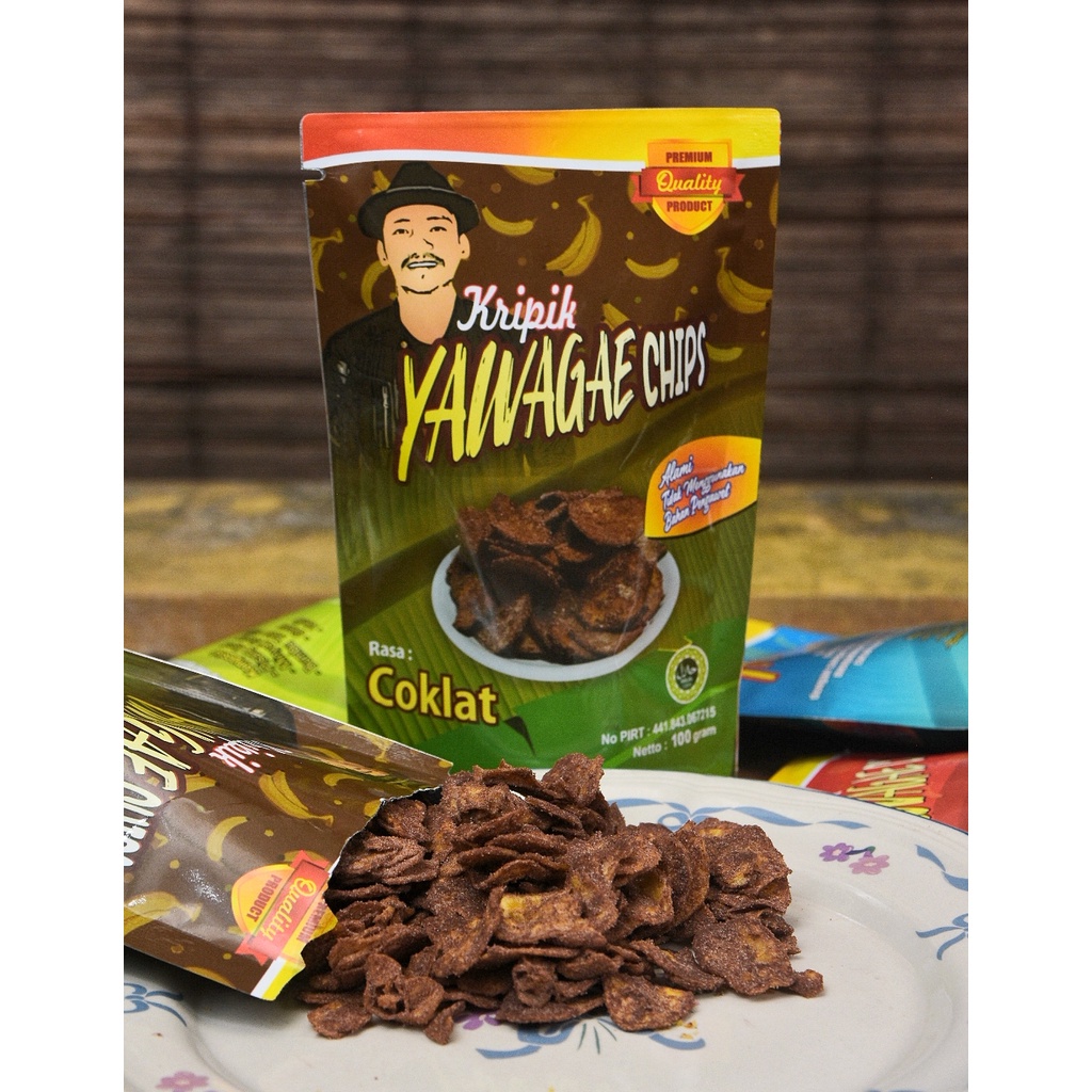 

Yawagae Chips Rasa Cokelat - manis nikmat dan bahagia