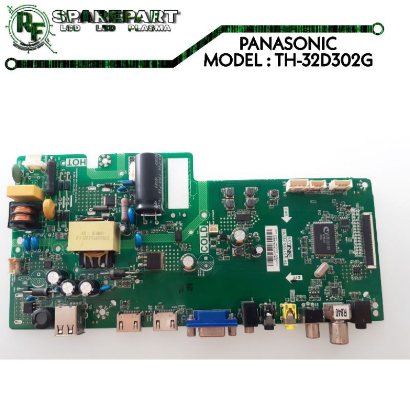 MB TV LED PANASONIC TH-32D302G Mainboard tv led panasonic th 32d302 g