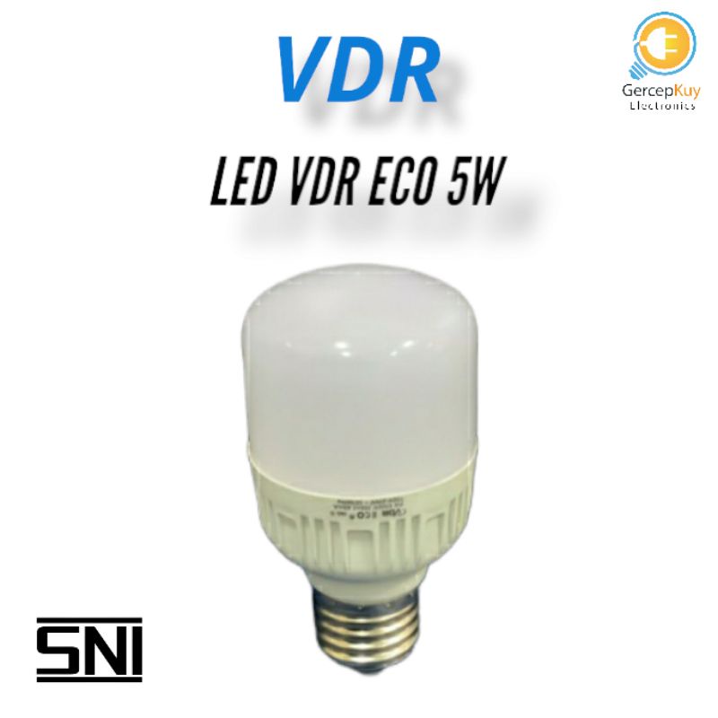 Lampu LED Capsule VDR ECO Bright 5 Watt Putih E27