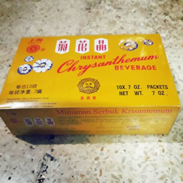 

Instant chrysantemum beverage