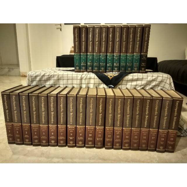 Jual Encyclopedia Britannica 15th Edition Printed In 1981 30 Volumes Shopee Indonesia