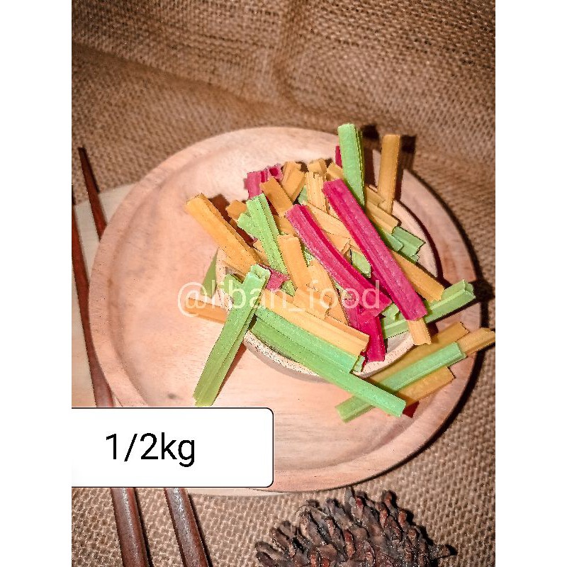KERUPUK MENTAH / KERUPUK POTATO WARNA TERMURAH