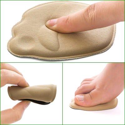 【GOGOMART】Bantalan Alas Kaki Depan Sepatu / High Heels Pad / Anti Slip Sepatu - BUSA