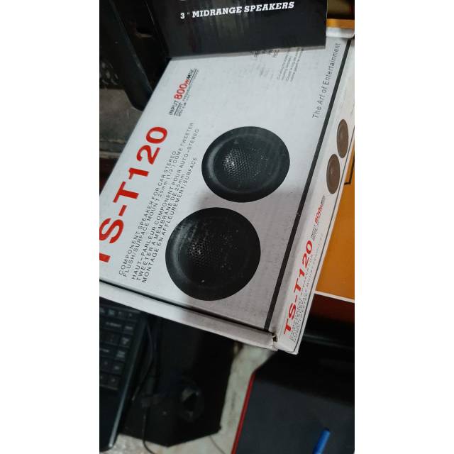 SPEAKER SPLIT 3 WAY TWEETER PIONEER TS-T120 SPEAKER MOBIL AUDIO MOBIL AKSESORI MOBIL SPEAKER TWEETER
