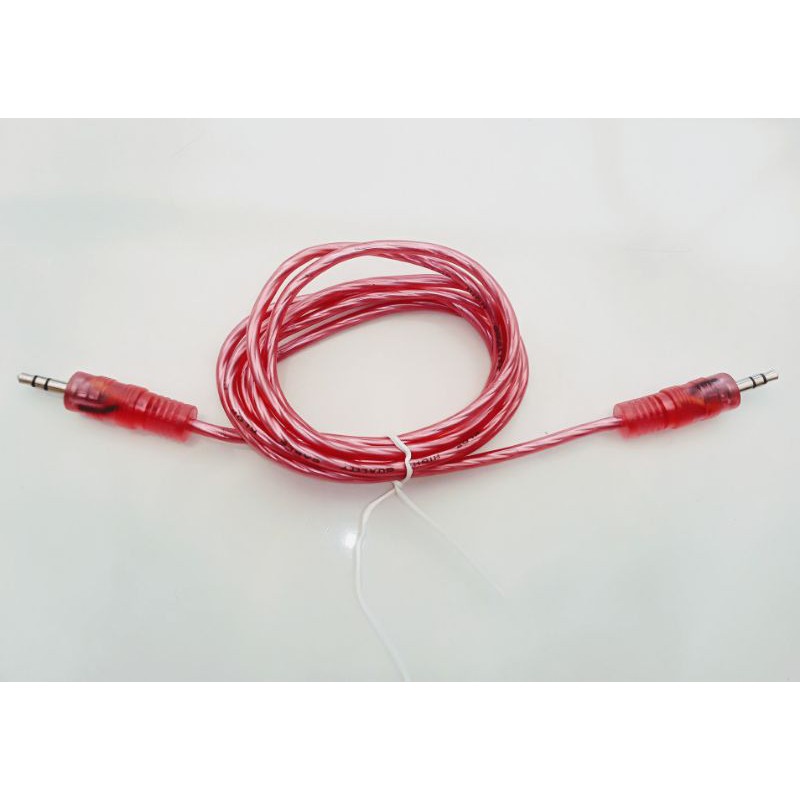 Kabel AUX Audio Male 3,5mm HP ke Ampli, Speaker aktif, Tape Mobil , Kabel 1-1