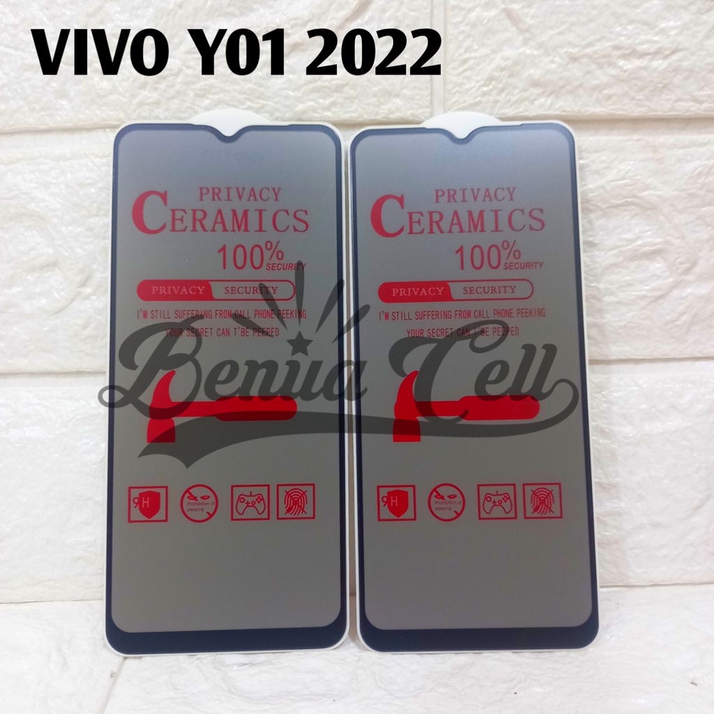 CERAMIC SPY MATTE ANTI GLARE VIVO Y01 NEW 2022