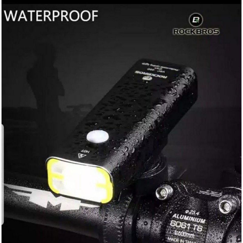 Lampu sepeda led ROCKBROS 800 lumen-V9C