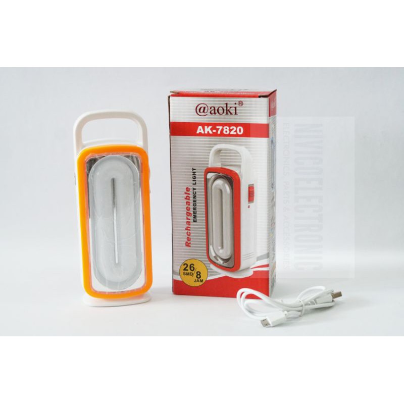 Lampu EMERGENCY LIGHT SENTER LED AOKI PREMIUM AK 7820