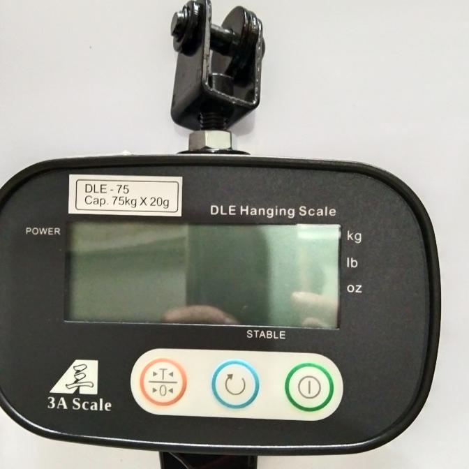 timbangan gantung elektrik dle 75 kg