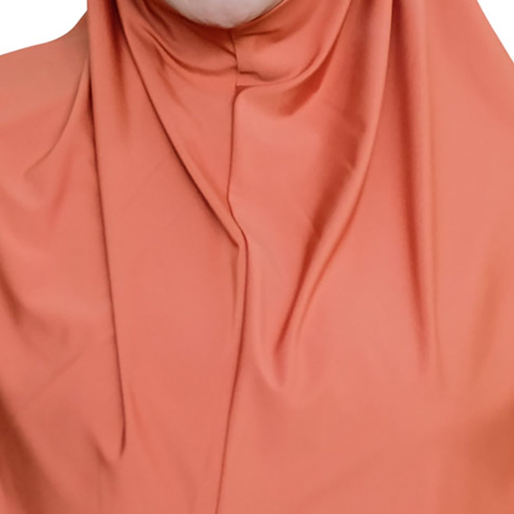 Nafisa Belvana - Jilbab Instan Jumbo Syar'i (Size L & XL)-CARNELIAN