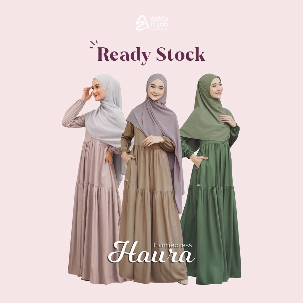 GAMIS HOMEDRESS HAURA BY AZKIA HIJAB