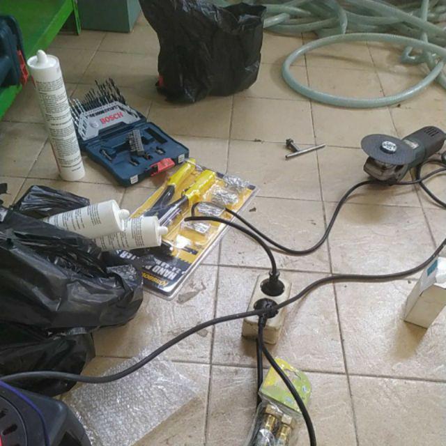 Krisbow Hand Riveter Alat Tang Rivet Alat Memasang Paku Keling