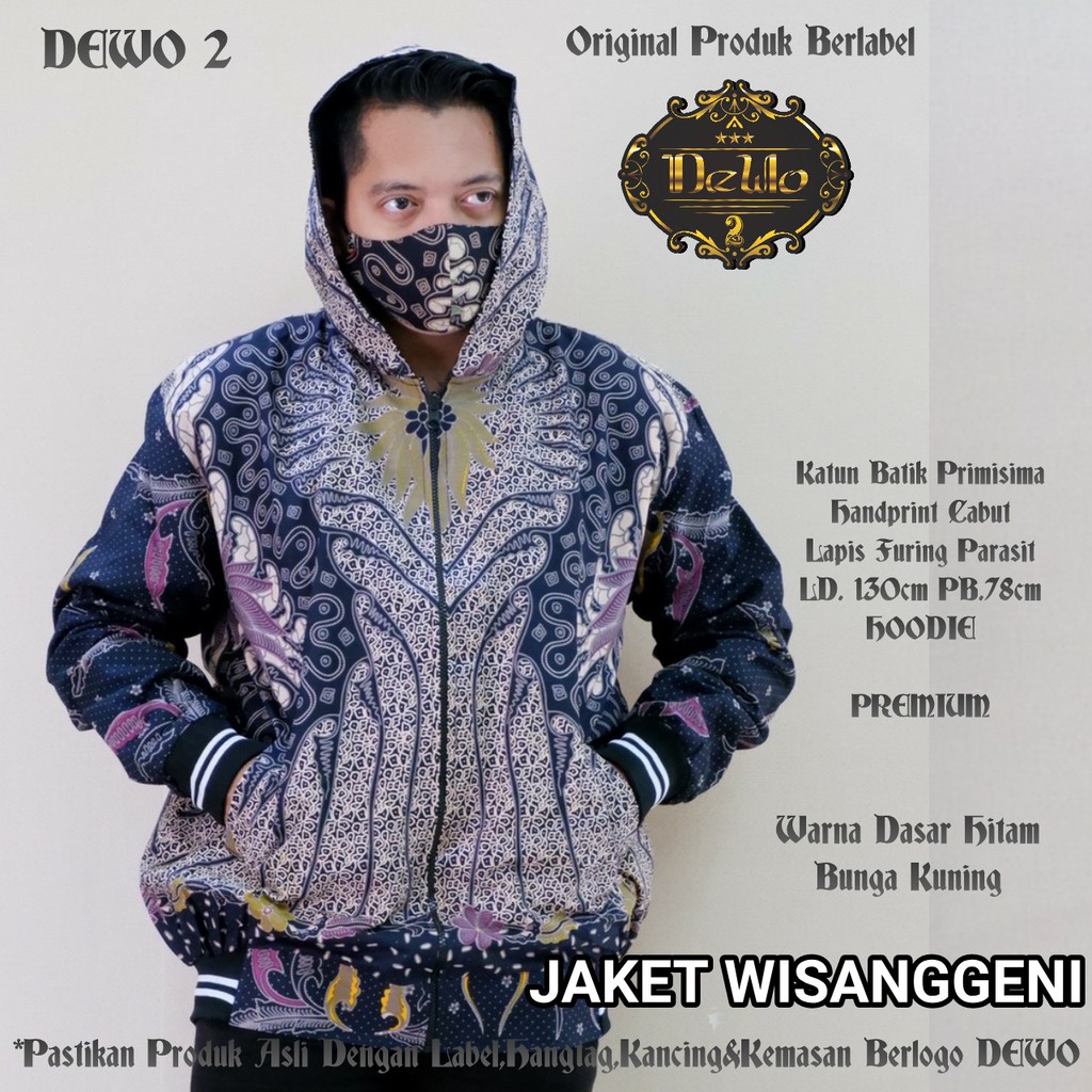 Jaket Batik Pria